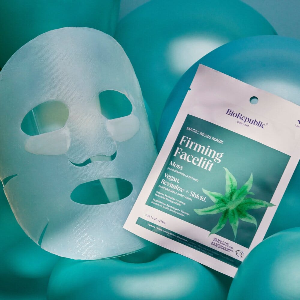 Firming Facelift Magic Moss Mask Sheet Mask BioRepublic 