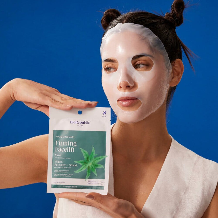 Firming Facelift Magic Moss Mask Sheet Mask BioRepublic 