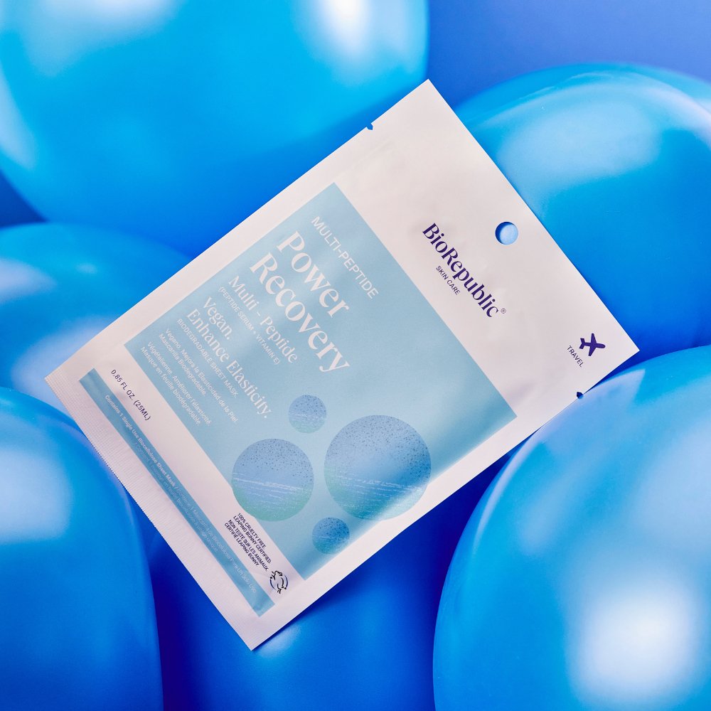 Multi-peptide Power Recovery Mask Sheet Mask BioRepublic 