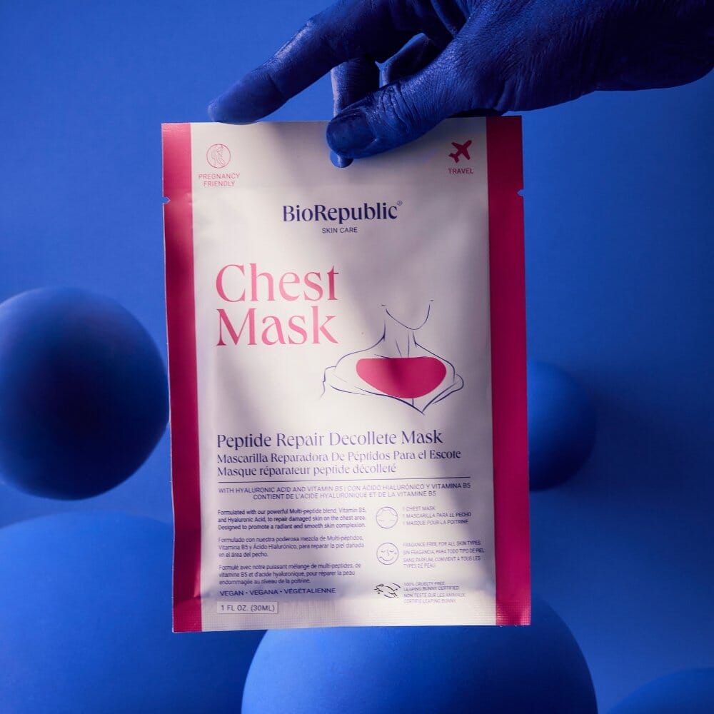 Peptide Repair Chest Mask Sheet Mask BioRepublic 